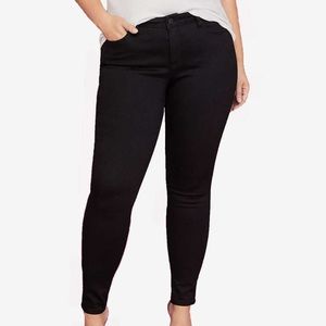 Lane Bryant Black Skinny Jegging Jeans